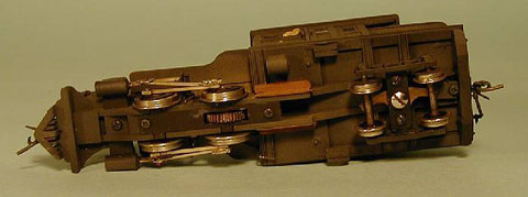 Underside of Tad's Forney